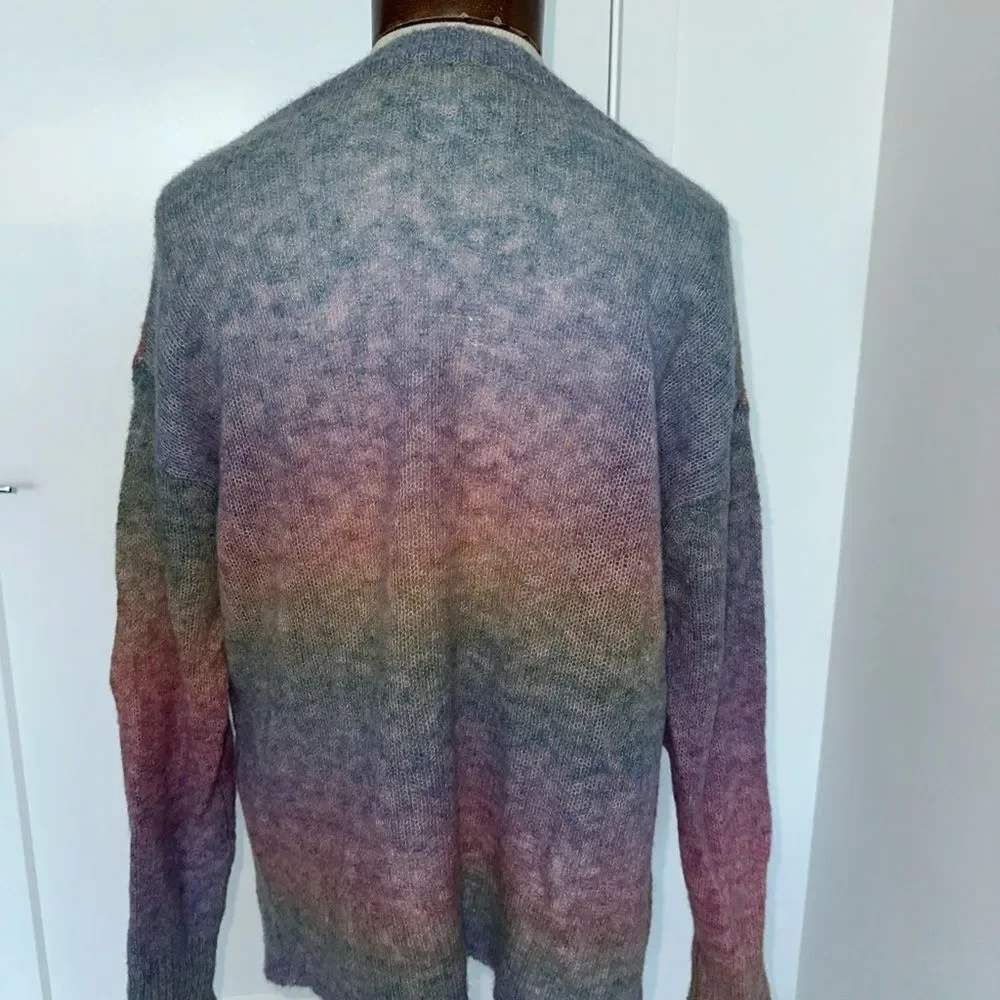 Zadig & Voltaire Multicolored Sunday  Sweater Top  Size XS  $478 NWOT - Picture 9 of 11